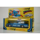 Boxed Corgi 260 Superman Metropolis Police diecast model, decals excellent, near mint