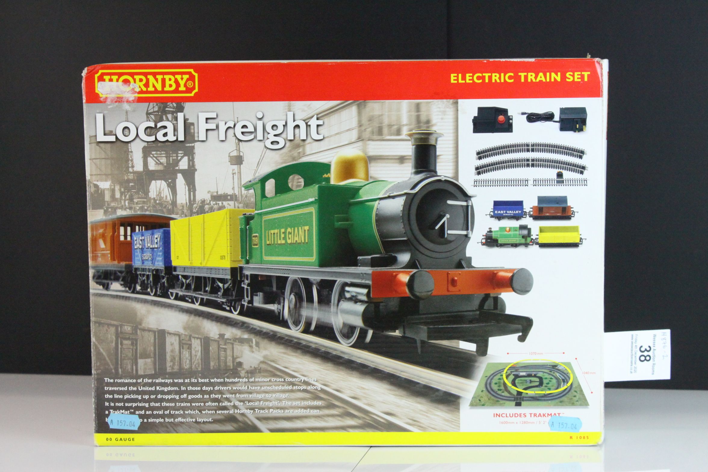 Boxed Hornby OO gauge R1085 Local Freight electric train set, complete and vg