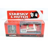 Boxed Corgi 57402 Starsky & Hutch Ford Gran Torino with white metal figures, complete and excellent
