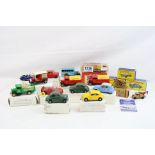 Group of 19 smaller scale diecast models, some in original boxes, to include Matchbox, Corgi, RAMI