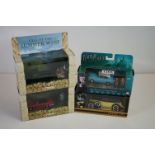 Four boxed tv and film related Corgi diecast models to include HPT0434001 Harry Potter Mr Weasley'