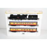 Hornby OO gauge Triang Princess Victoria locomotiver 4-6-2 with tender and 2 x coaches within