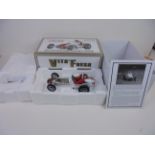 Boxed 1:18 scale GMP Joe Leonard Vita-Fresh Dirt Champ #12, the model appears complete and is in