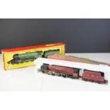 Two boxed Hornby OO gauge locomotives to include Triang Hornby R855N LNER Flying Scotsman with steam