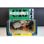 Boxed Corgi 342 The Professionals Ford Capri diecast model complete with 3 x figures, diecast and