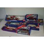 Seven boxed Siku diecast commercial and construction models to include 3930, 4911, 3116, 3418, 4911,