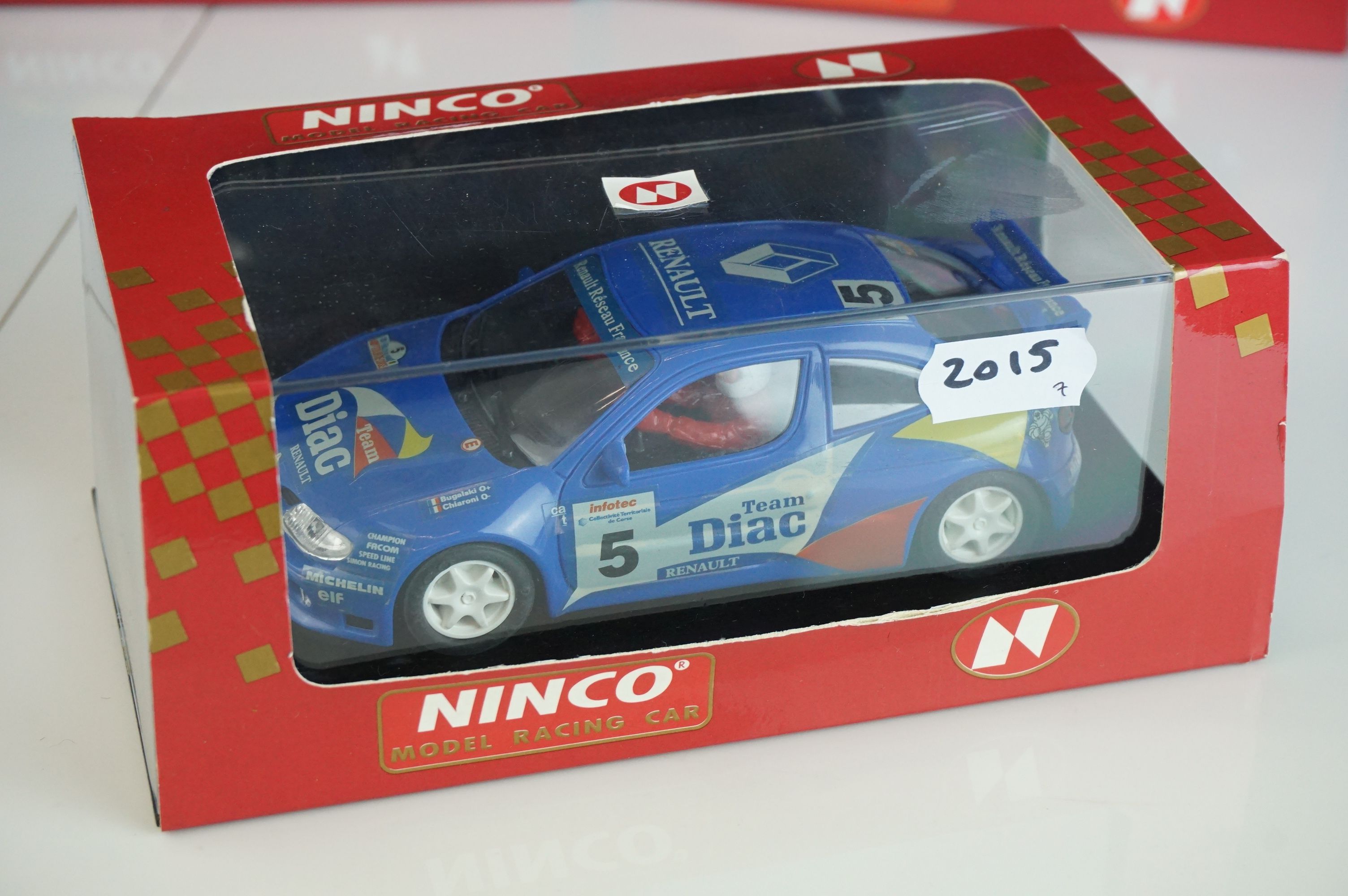 Seven cased / boxed slot cars to include 5 x Nimco (50172 Jordan 197 German Driver, 50128 Peugeot - Image 10 of 13