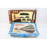 Two boxed OO gauge electric train sets to include Airfix GMR 54065-4 Euston to Liverpool and