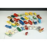 35 mid 20th C Mathcbox Lesney diecast models, mainly 75 Series, some paly wear but gd overall