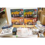 Collection of Harry Potter related board games to include four Harry Potter Scene It?, Cluedo, two