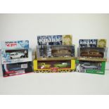 Six boxed tv related Corgi diecast models to include CC00301 Return of the Saint Jaguar XJS, CC00401