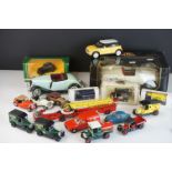 Collection of diecast models form the 1970s onwards to include Burago, Lledo, Dinky etc