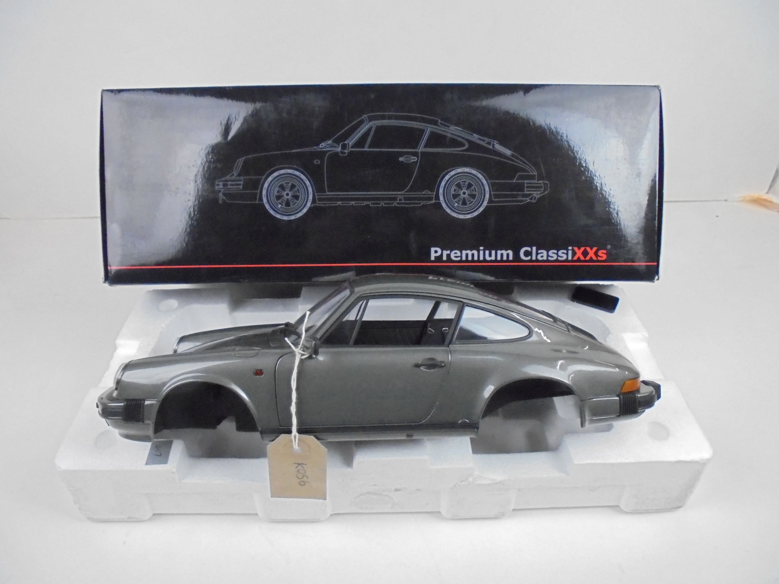 Boxed 1:12 scale limited edition Porsche 911 Carrera 3.2 coupe by Premium Classixxs. Only 500 pieces