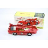 Boxed Dinky 103 Gerry Anderson's Captain Scarlet Spectrum Patrol Car in red, with instructions and