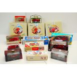 14 x boxed diecast Fire Engines to include Six boxed Corgi diecast model Fire Engines to include