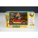 Boxed Corgi Comics 808 Basil Brush and his car diecast model complete with 2 x laughing tapes and