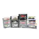 Group of 13 boxed and cased diecast models, to include Norev, Detailcars & Revell, all gd/vg