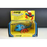 Boxed Corgi 928 Spiderman Spidercopter diecast model, complete and near mint