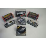 Collection of 7 diecast models to include 2 Atlas Legends of Forumla 1, 3 Onyx Forumla 1.