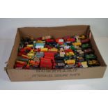 Large quantity of play worn diecast models to include Corgi, Matchbox, No Rev etc, various models,