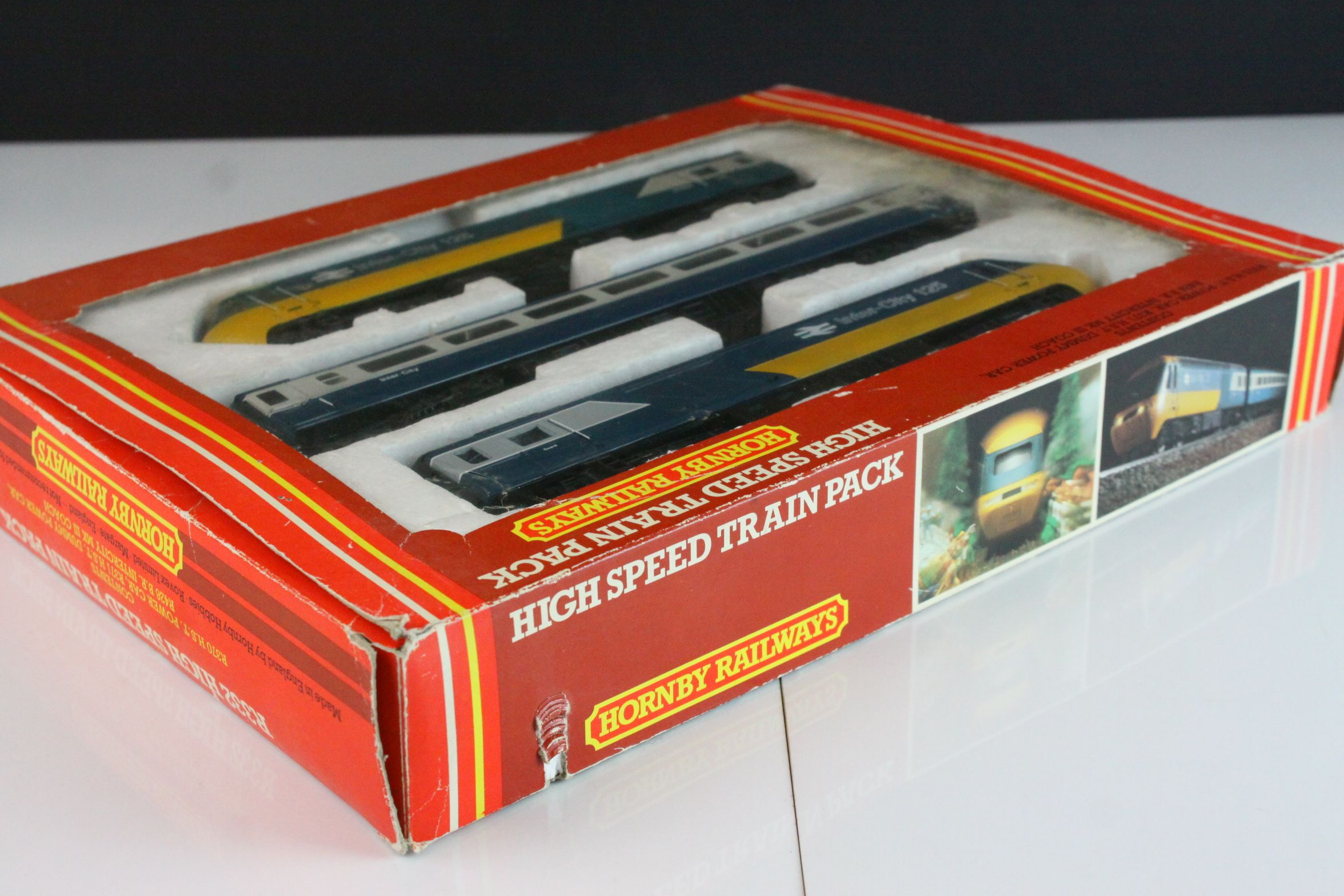 Boxed Hornby OO gauge R332 High Speed Train Pack, complete - Image 2 of 7