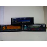 Three x boxed Corgi 1:50 scale Modern Trucks (75101, 7520 & 75204). All appearing in good condition.