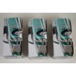 Three boxed SMTS Models metal Aston Martin DB3 S Kit to include RL97A Le Mans, RL97B Goodwood &