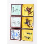 Three boxed Britains metal figures to include 8878 General GranT, 8820 11th Hussars and 8862 The