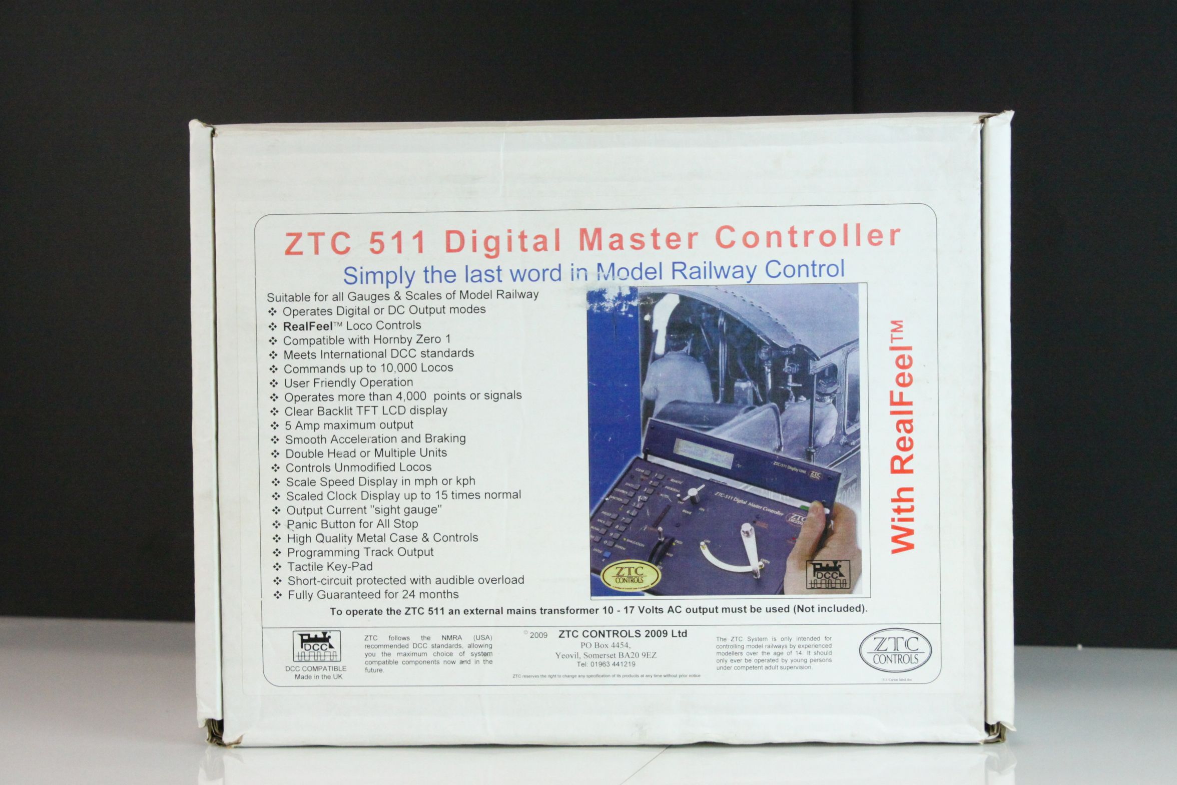 Boxed ZTC Controls 511 Digital Master Controller, complete and appearing unused