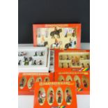 Six boxed Britains Metal Models figure sets to include 7210, 7249, 7210, 7218, 7206 & The W Britains