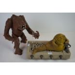 Kenner Star Wars Jabba the Hutt playset, showing play ware, unchecked for completeness, also to