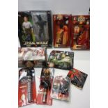 Star Wars - 9 x Boxed and carded Star Wars related items to include boxed Kenner Star Wars Action