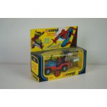 Boxed Corgi 261 Spiderman Spiderbuggy & Green Goblin diecast model complete with both figures and