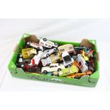 Collection of circa 1970s play worn diecast models to include Corgi & Matchbox, featuring Corgi