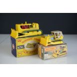 Boxed Matchbox K3 No 3 Caterpillar D9 Bulldozer diecast model (some box wear but gd overall) plus