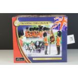 Boxed Britains Trooping the Colour Her Majesty The Queen in The Ivory Mounted Phaeton set,