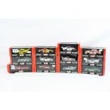 Twelve boxed and cased Quartzo diecast racing car models, to include 2023 Ford Thunderbird, 3002