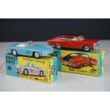 Two boxed Corgi diecast models to include 263 Marlin by Rambler Sports Fastback in red/black (