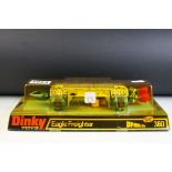 Boxed Dinky 360 Space 1999 Eagle Freighter diecast model, appears unremoved from box, box