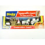 Boxed Dinky 111 Cinderella's Coach diecast model complete and near mint, minor bow window squash