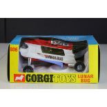 Boxed Corgi 806 James Bond 007 Lunar Bug diecast model in near mint condition, box excellent with