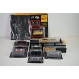 Group of boxed/cased diecast & plastic models to include Atlas, Majorette etc