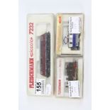 Three cased Fleischmann Piccolo N gauge locomotives to include 7232, 7030 & 7969