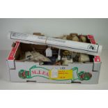 Star Wars - Three original playworn Kenner Star Wars vehicles to include Snowspeeder and 2 x AT-