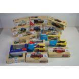 Collection of 16 boxed diecast models, mostly Corgi Classic commercial vehicles, to include