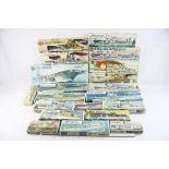 20 boxed Airfix 1:600 scale models including 3 x HMS Victorious, HMS Fearless, HMS Ajax, HMS