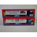 Two boxed 1/50 Tekno The British Collection diecast haulage models featuring 76 Dodd's 07/1999 &