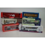 Six boxed Corgi diecast models to include 59543 Renault Curtainside 75603 Renault Curtainside,