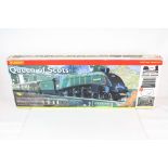 Boxed Hornby OO gauge R1024 Queen of Scots electric train set with Golden Plover locomotive, rolling