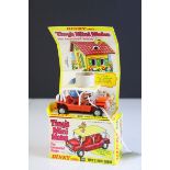 Boxed Dinky 350 Tiny's Mini Moke from The Enchanted House diecast model, complete and excellent with